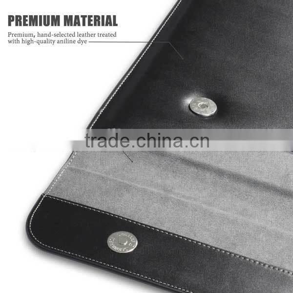 Premium Quality Leather Case For 13" MacBook with Retina Display,For 13 inch Macbook Leather Case Sleeve