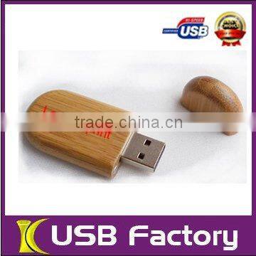 Cheap Wooden USB Flash Drive with Free Logo Print