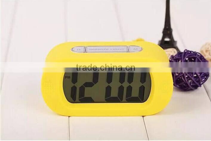 Funny Bedroom Standing Digital Time Zone Table Clock