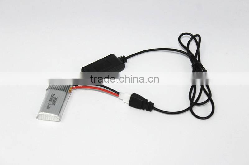 Mini-aircraft, RC Helicopter Parts 350mAh 3.7V Li-Poly Battery W1403
