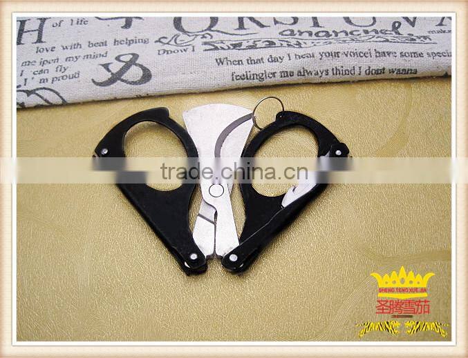 Double stainless steel cigar scissors