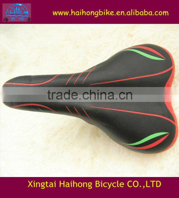 cheap imitation leather adult bike seat/saddle,bicycle saddles manufacturer in China,custom cycling saddles