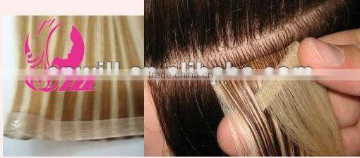 PU skin weft hair extension skin weft seamless hair extension skin weft hair extension indian remy tape hair extensions