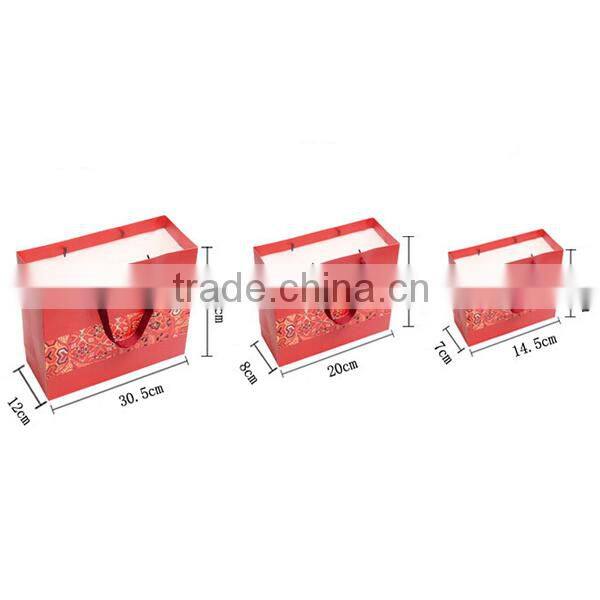 China Ethnic Red Paper Gift Bag