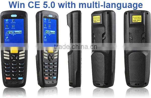 android rugged handheld infrared barcode scanner WifiBluetoothGprs3G Connection