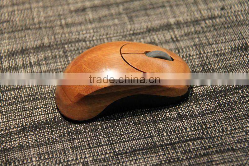 USB Optical Bamboo Mouse Wireless/Natural bamboo products