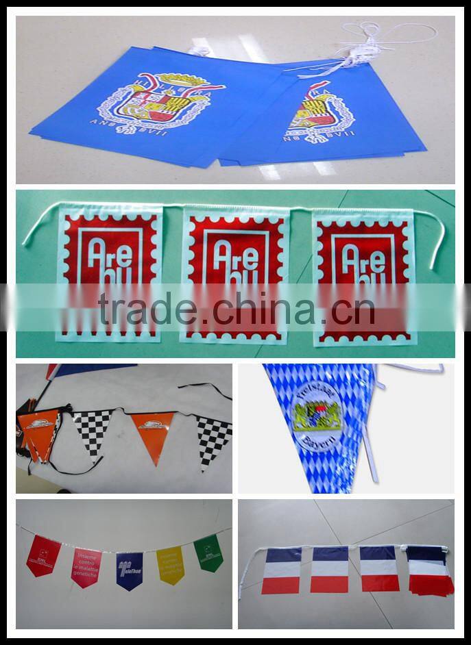 New design wholesale high quality customized bunting