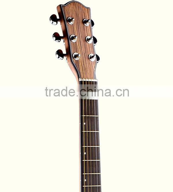 40inch woods acoustic guitar,custom acoustic guitar,best beginner acoustic guitar China supplier