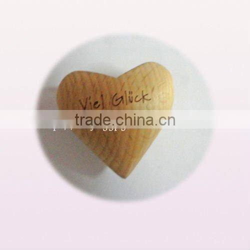 wooden love heart