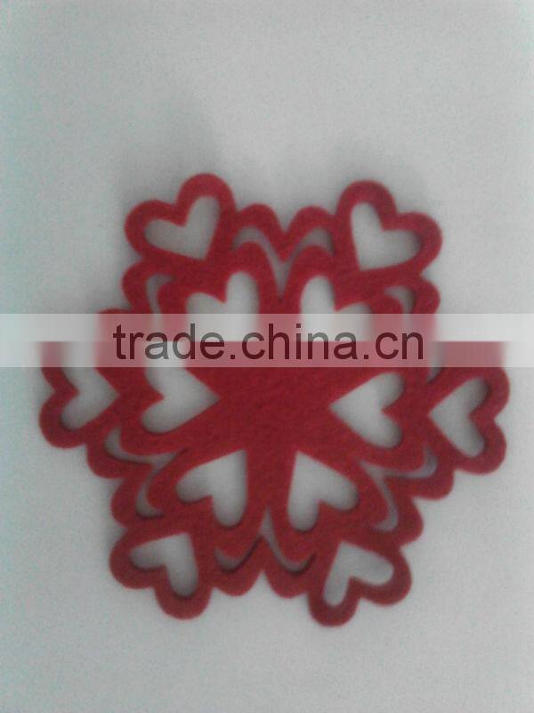 Big Discount cheap FELT coasters --stock items