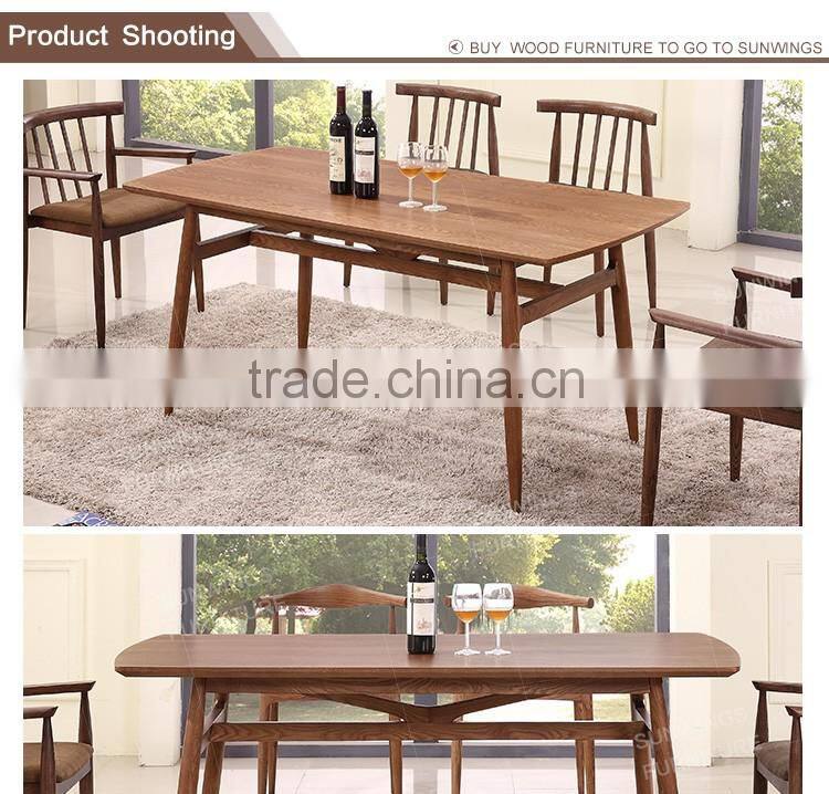 Cooperation with us be safe and on time wooden dining table set