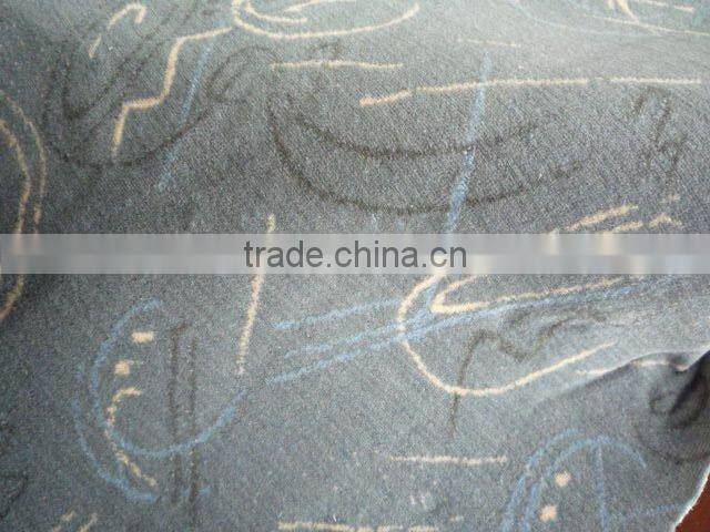100% Polyester Modern Grey Jacquard Sofa Fabric