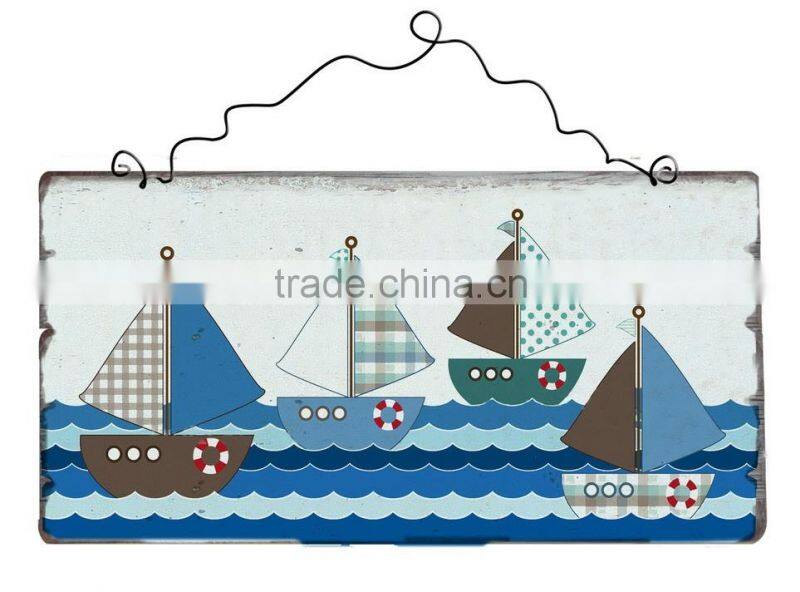 Indoor And Outdoor Wall Printing With Beach Hut