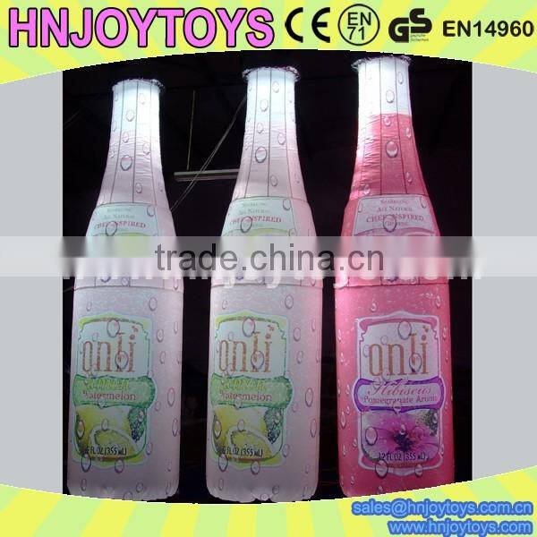 inflatable light drink can for advertising