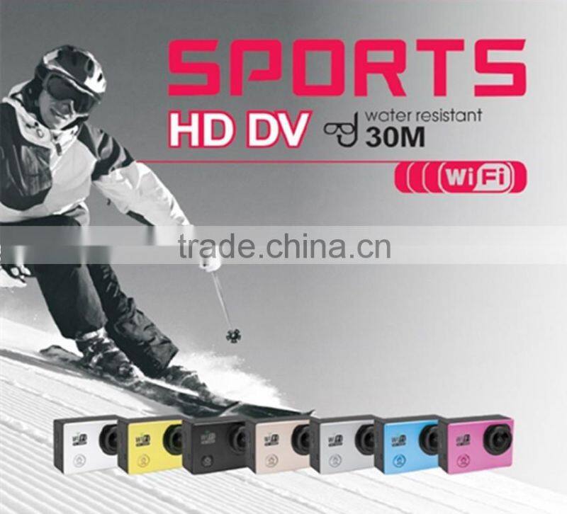 New Sport camera SJ6000 full HD 1080p sport camera use bracket to be rear view camera