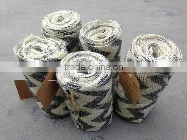 natural burlap ribbon