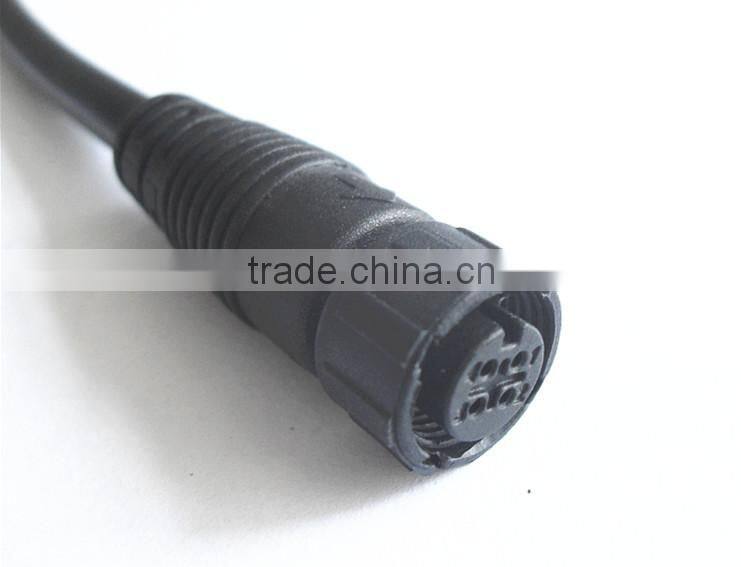 4 pin outdoor male female plastic waterproof connector