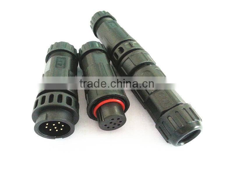 9 pin electric plug waterproof connector aviation connector