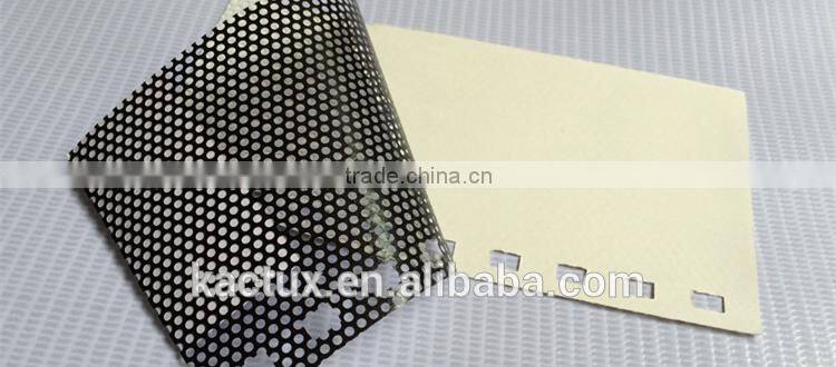 one way vision/perforated window film