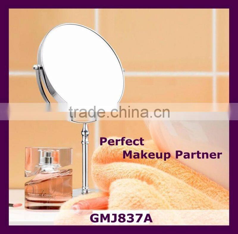 8 Inch Round Shape Magnification Cosmetic Table Mirror