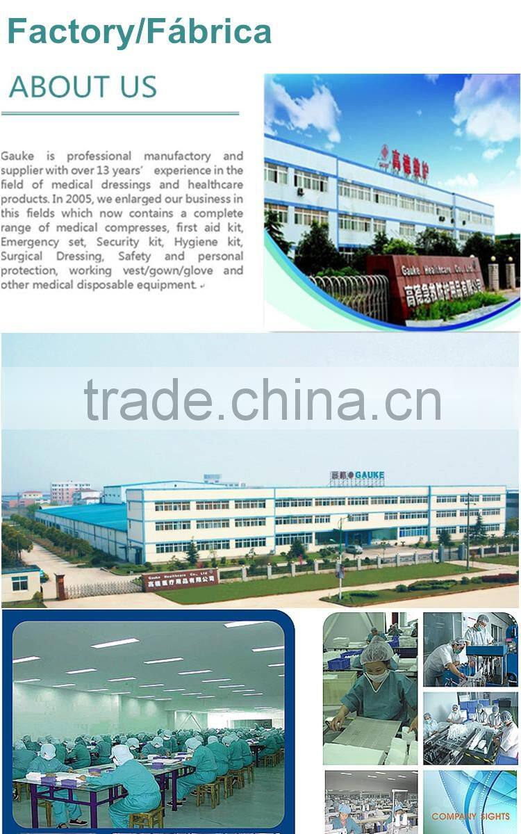 10" eva case portable first aid bag kit with zipper