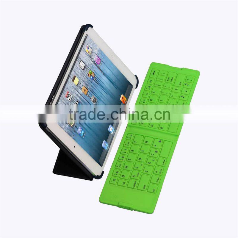 Gtide KB201 top ten selling product folding handheld silicone keyboard wireless for tablet