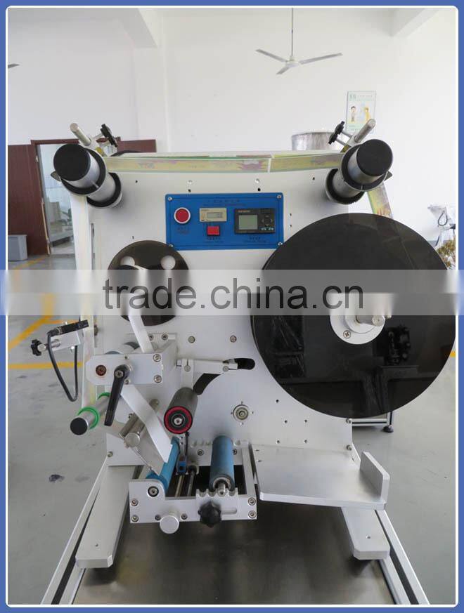 Glass Round Bottle Manual Bottle Labeller Professional Manufacturer