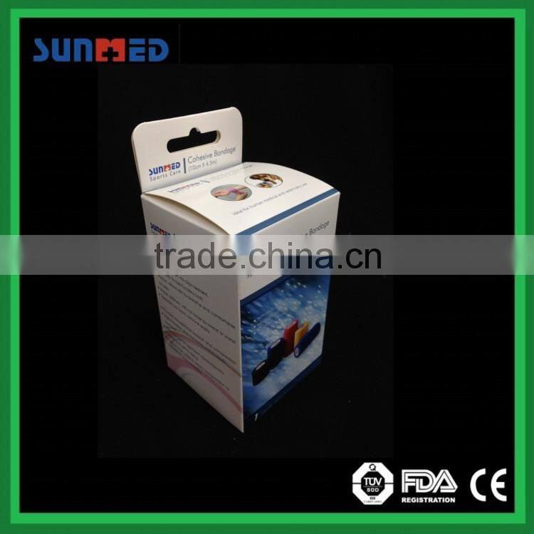 PBT conforming gauze cohesive bandage