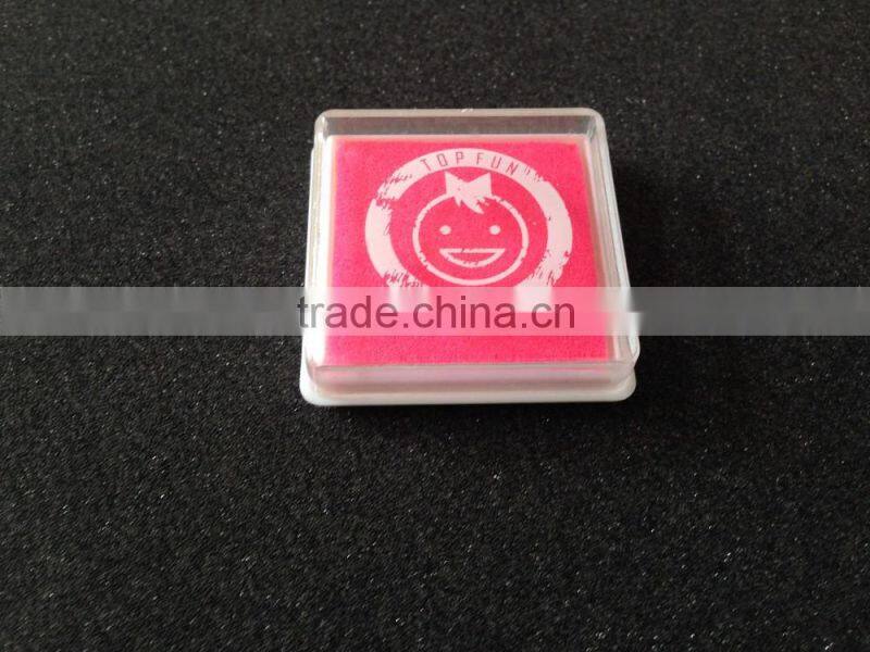 hot sell4*4 purple plastic ink pad