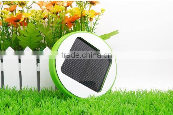2016 NEW round solar charger wholesale power bank 6000mAh