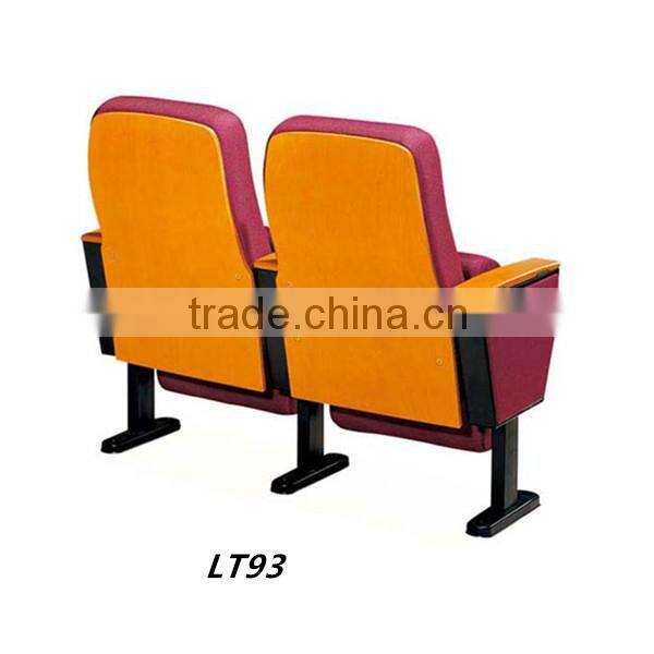 Superior cinema seat design Wholesale folding chairs with writing pad Theater chair on sale LT93