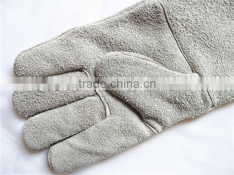 Heat Resistant Cow Split Leather Welder Gloves