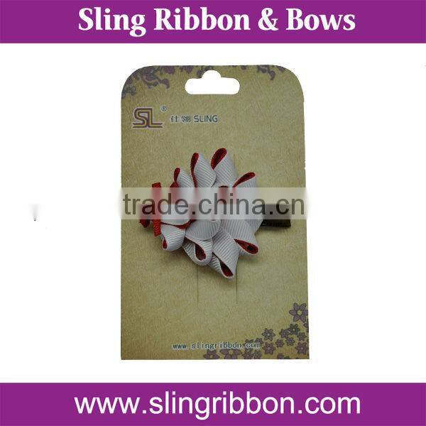 Animal Zoo Group Ribbon Sculpture Kids Hair Clip