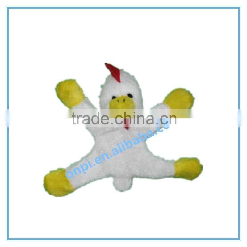 Plush rabbit fridge magnet