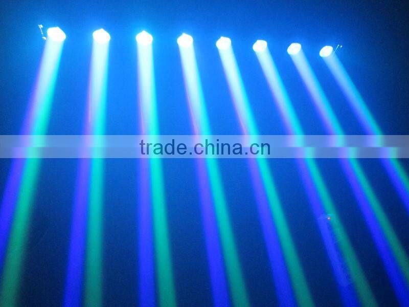led outdoor stage lighting 8x10w RGBW 4-in-1 china moving head beam lights