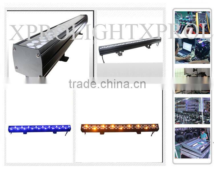 Outdoor 72 3w waterproof amber led light bar