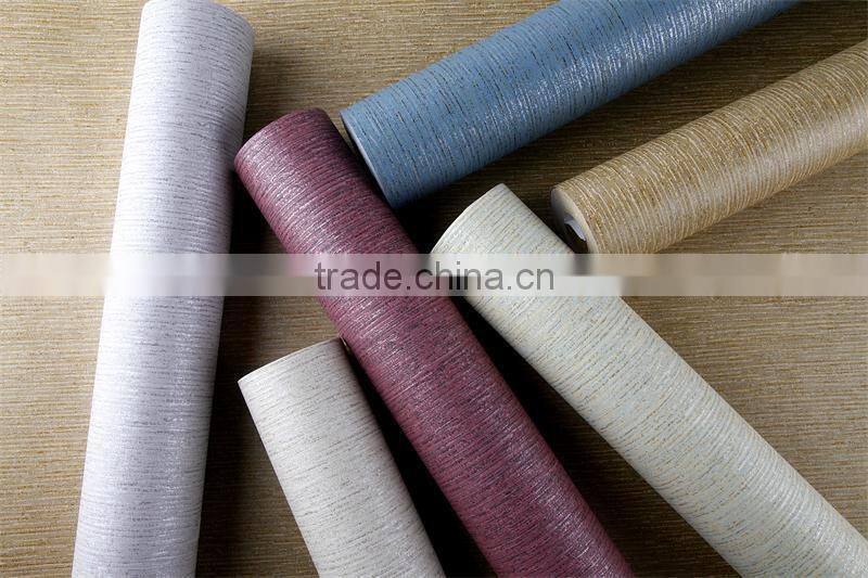 metallic style foam commercial nonwoven wallcovering