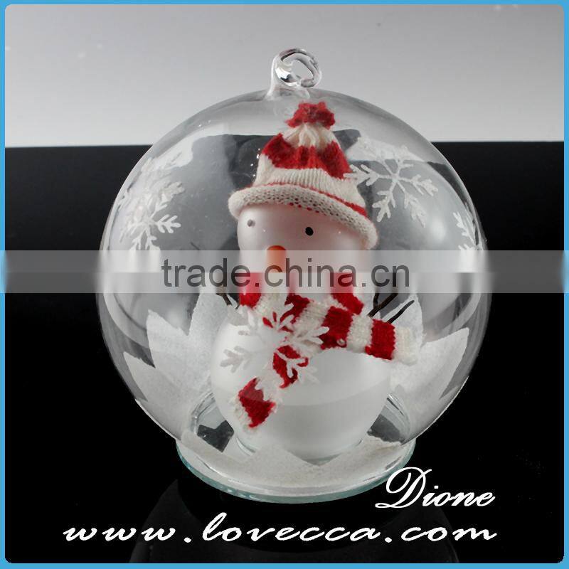 P----ER----Good Quality glass christmas baubles, christmas tree decoration glass ball