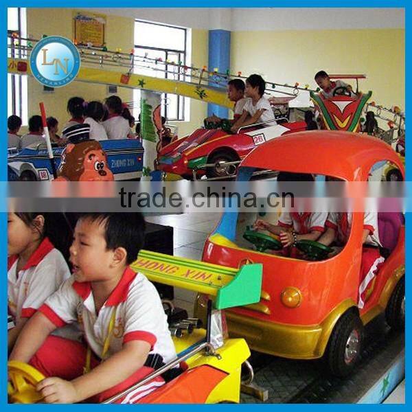 2016 New train games! Lino kids amusement park track train mini shuttle train for sale