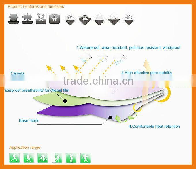 TOP Men's waterproof sport softshell outdoor jacket