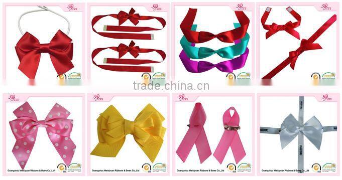 Check belt ribbon bow gift wrap organza bow christmas promotion bottleneck decoration