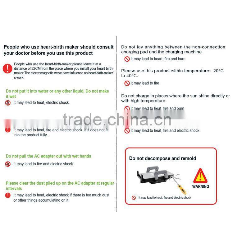 Universal Qi Wireless Power Charging Holder