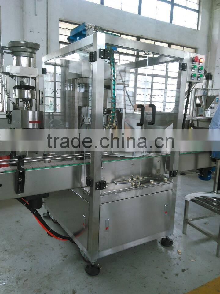 High quality stainless steel automatic capping machine for bottles