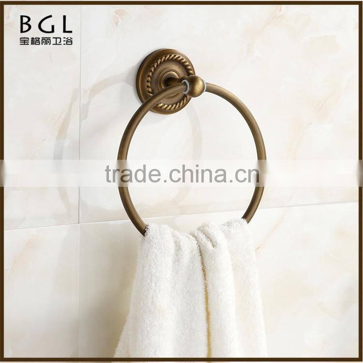 11532 china factory shop line bathroom fittings new fashion antique round towel ring