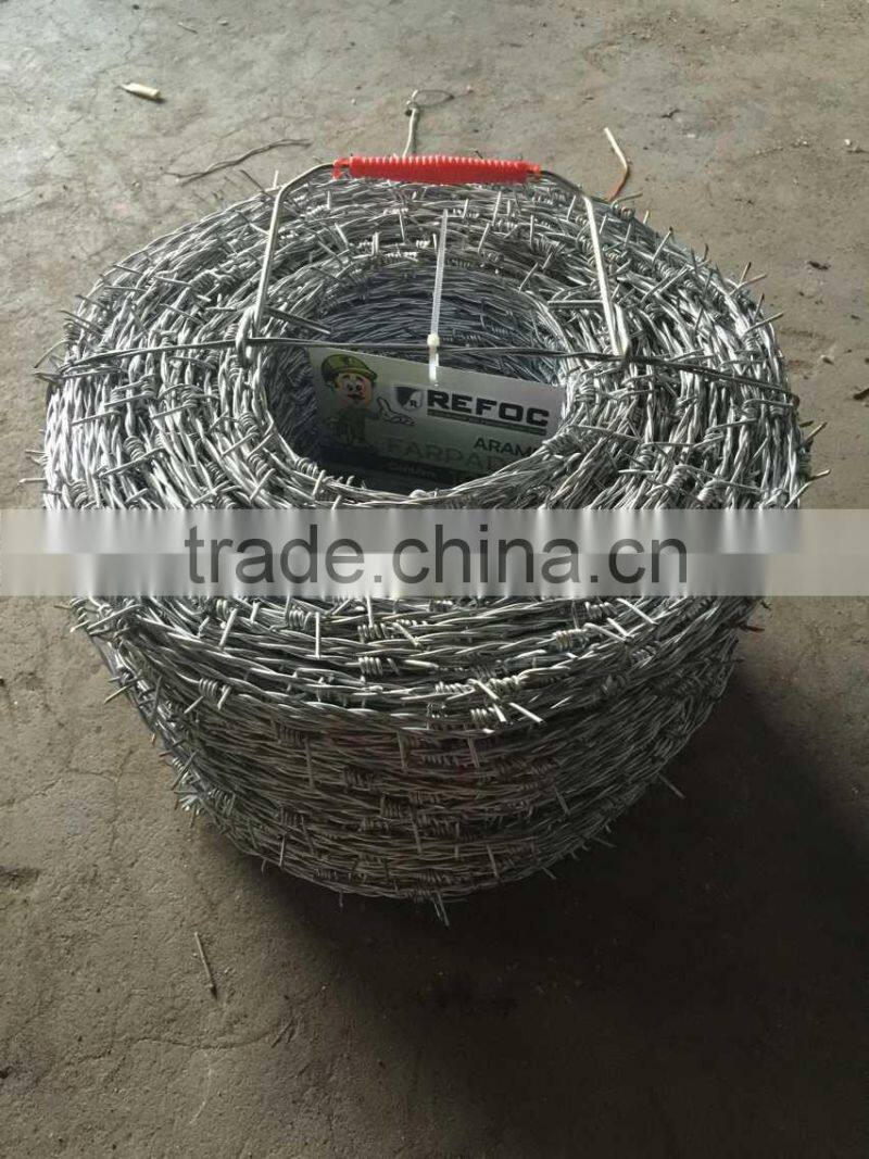 16gauge Double Twist Barbed Wire 100m/200m/500m/roll