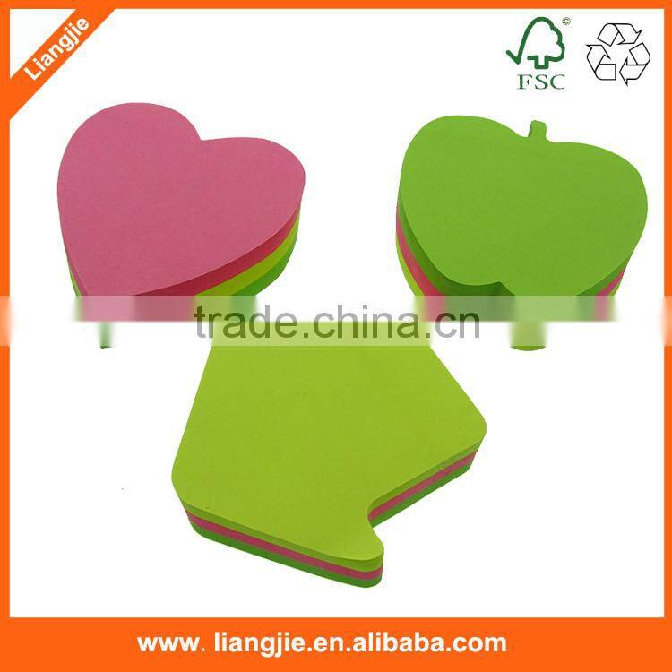 Side-advertisement printed note cube,memo block with wooden pallet