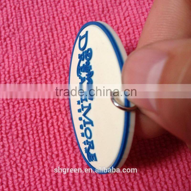 Cartoon 3D silicone rubber keychain