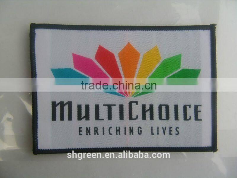 shield textile badge/cloth badge in costume