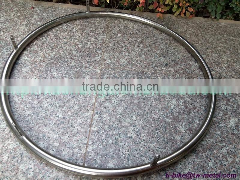 Titanium Wheelchair Rim High Quality Titanium Bike Wheel Rim China Made Titanium Bicycle Wheel Rim for Wheelchair or Bikes