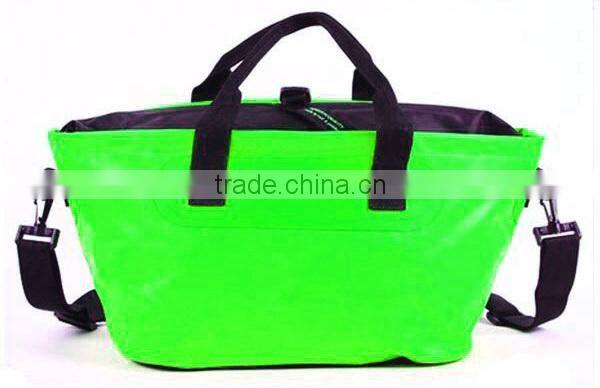 Bright color Tarpaulin Waterproof swimming tote bag